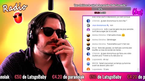 2019-06-22 - Pianitza le psy essaie de consoler Triskel [LIVE] - Youtube expérimental