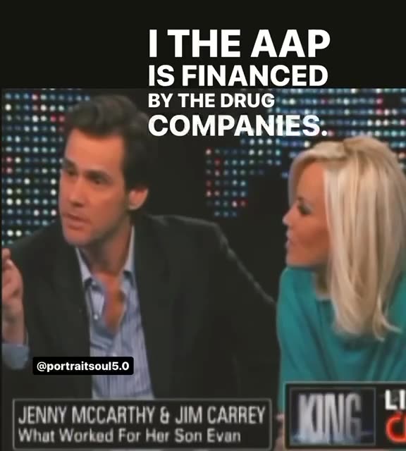 Jim Carrey and @JennyMcCarthy EXPOSE the vaccine industry