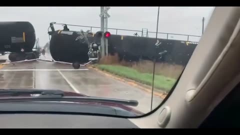 Another train derails.. slowly and with precision.