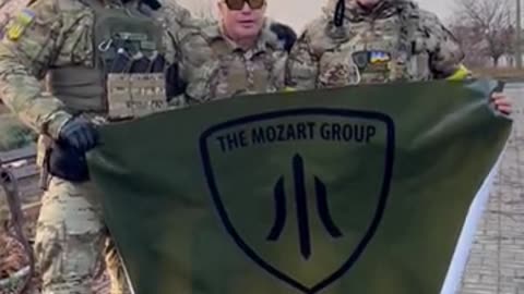 American mercenaries from Mozart in Bakhmut