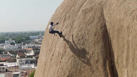 Chimney Climbing and Rappelling at Sapawada