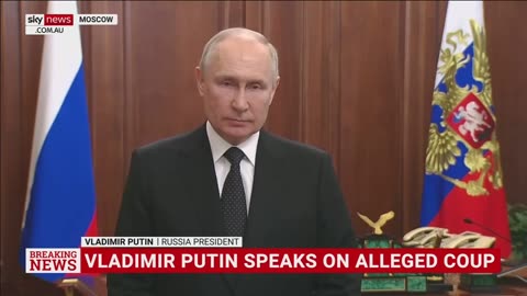 Putin delivers address on latest developments in Russia