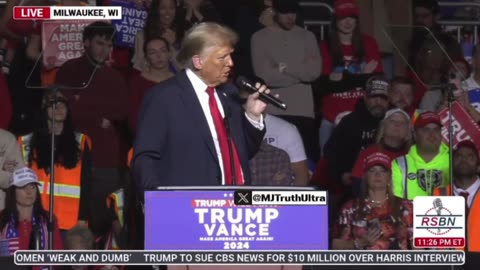 Trump on the Explosive ActBlue, Democrat Money Laundering Scheme