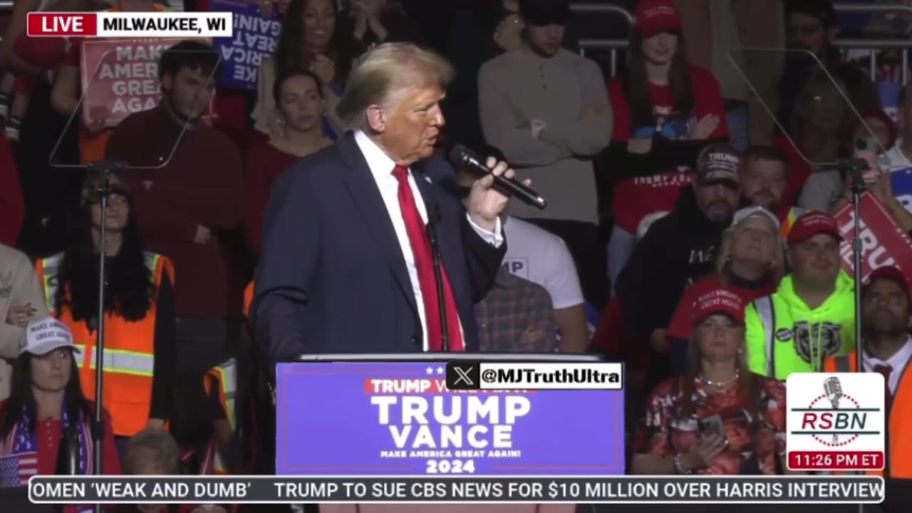 Trump on the Explosive ActBlue, Democrat Money Laundering Scheme