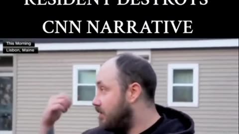 Local Maine resident destroys CNN narrative on mass shooter