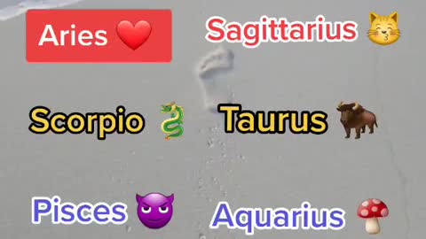 Zodiac who's most likely