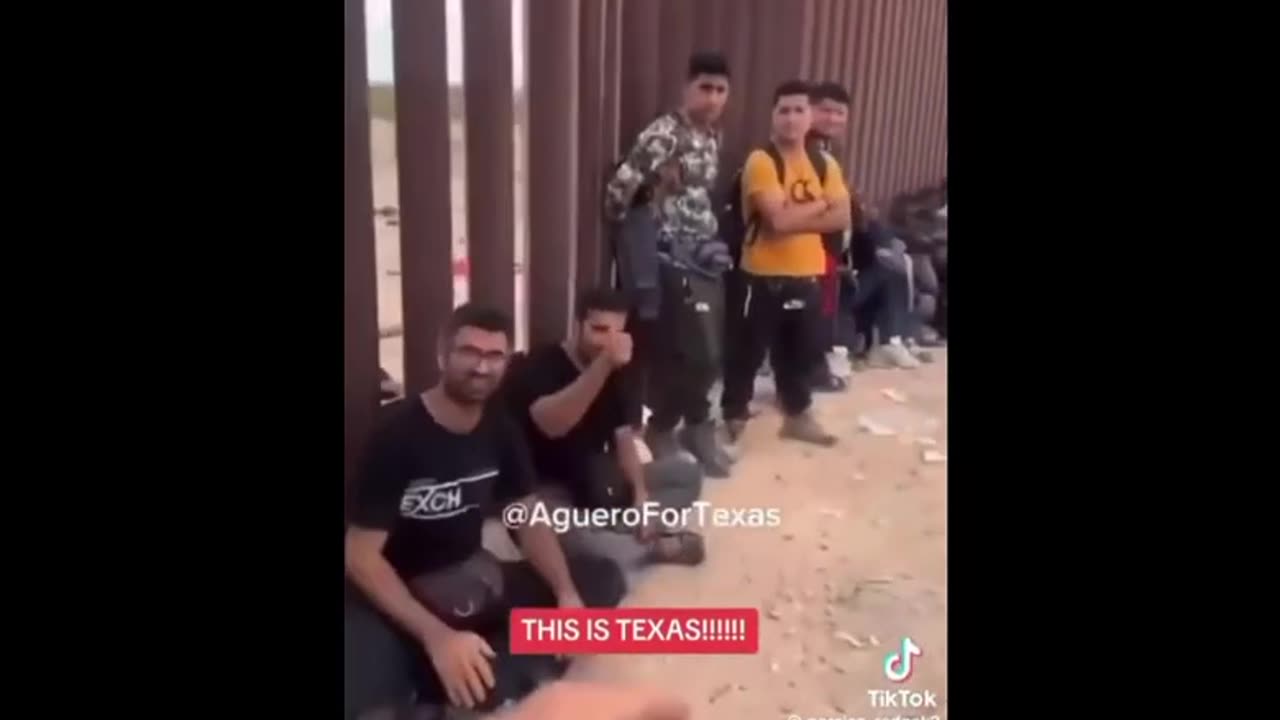 Here it is, IRANIANS flooding over the texas border.
