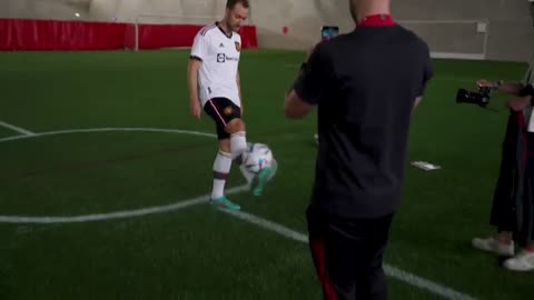 Christian Eriksen At Carrington ? | Behind-The-Scenes | The Inside View ??