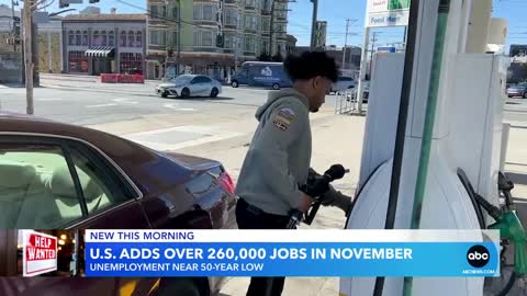 US Economy adds 263k jobs amid inflation | GMA