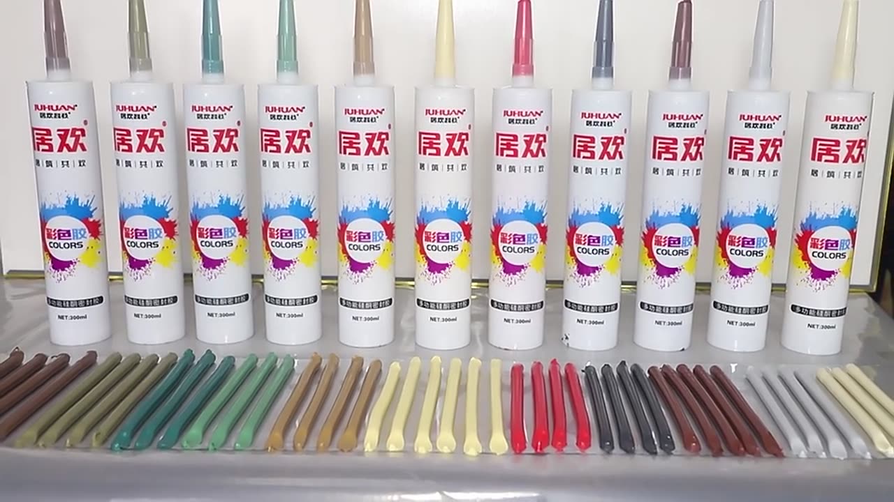 Juhuan Brand Silicone Sealant Strong Strength No Bubble Smooth Paste Fair Price Support Oem Service