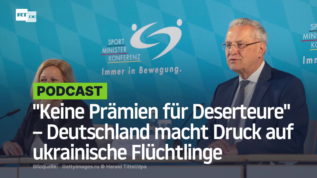 "Keine Prämien für Deserteure" – Deutschland macht Druck auf ukrainische Flüchtlinge