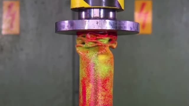 Hydraulic press vs Bullets