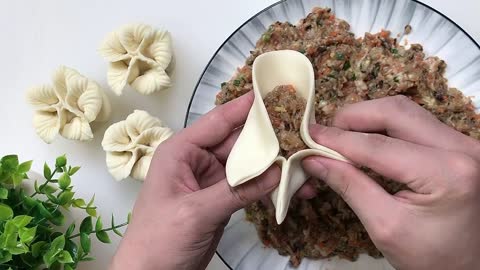 Three ways to wrap dumplings, simple and beautiful