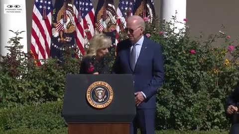 Jill to Joe Biden: "You go down this way."