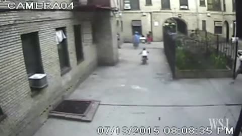 surveillance video shows gang shooting in brooklyn