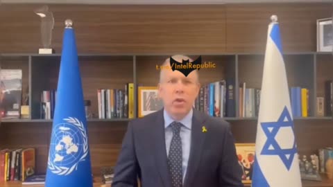 ISRAEL: "UN SECURITY COUNCIL A THREAT TO WORLD PEACE" - Gilad Erdan