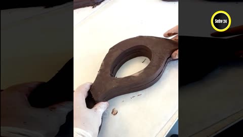 Satisfying chocolate art making video 😍