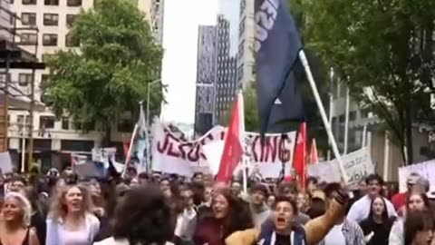 Thousands of Christians marching through Seattle