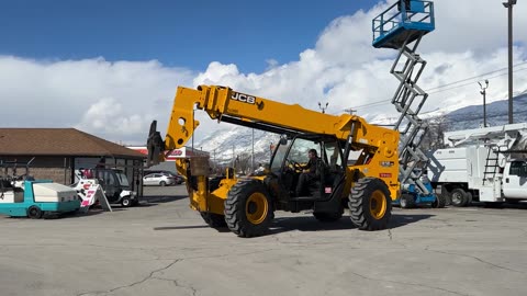 Telehandler Forklift 2013 JCB 512-56 12,000 LB 56' Reach Telescopic Fork Lift