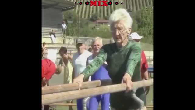 Meet the oldest gymnast in the world