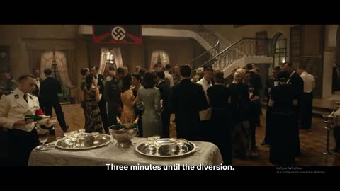 Allied August Diehl nazi meeting scene