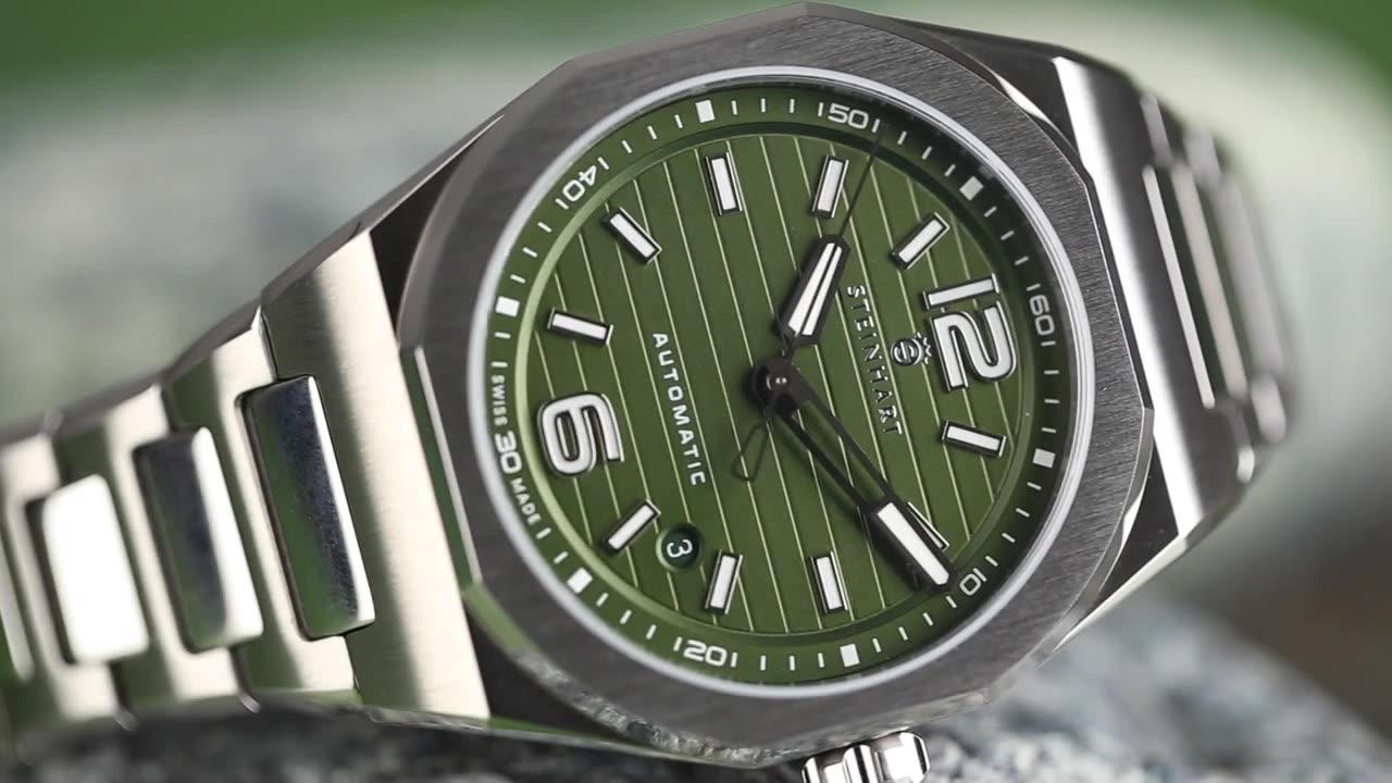 Architect green, black and blue | Steinhart Watches