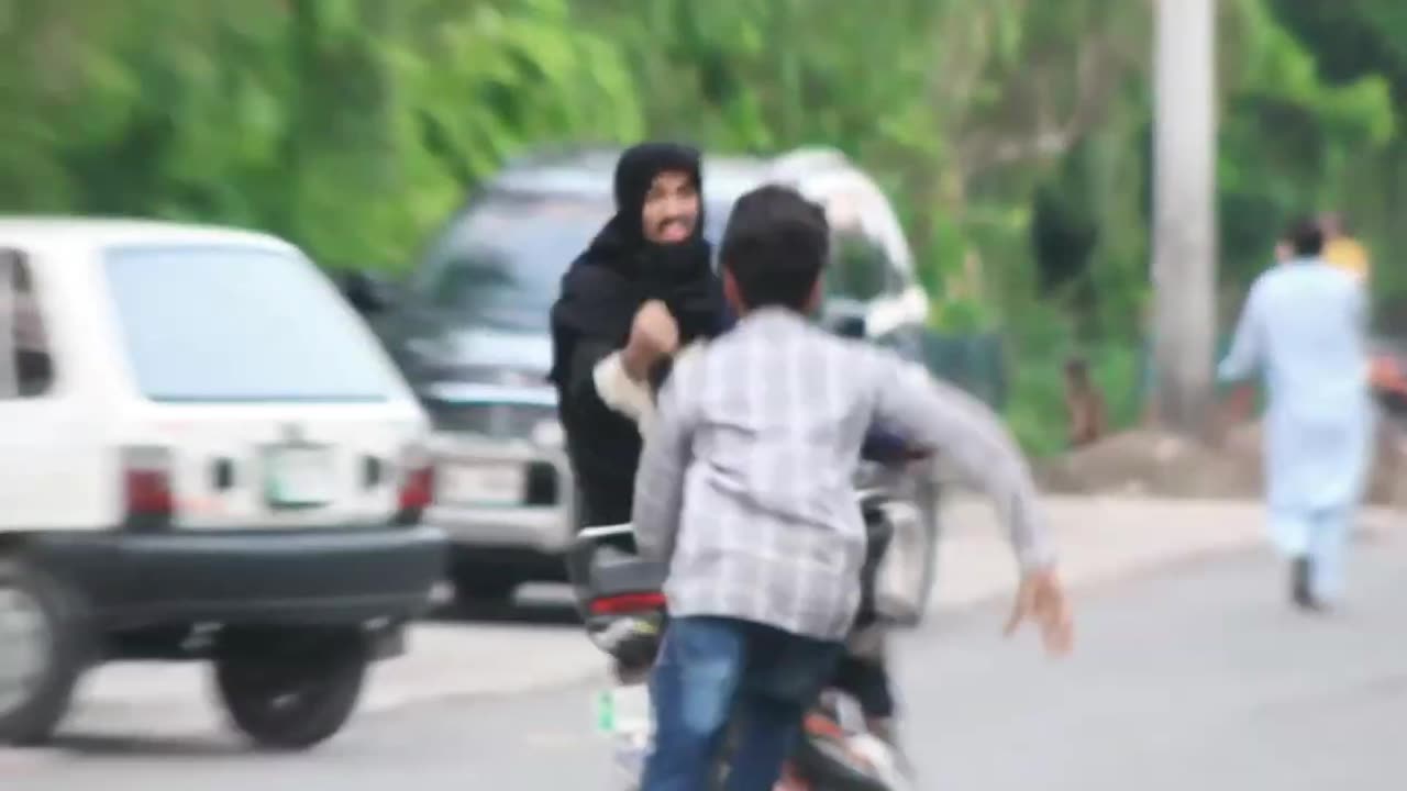 Hit and ran prank.... Please follow me