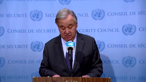 'We need de-escalation now': UN Chief