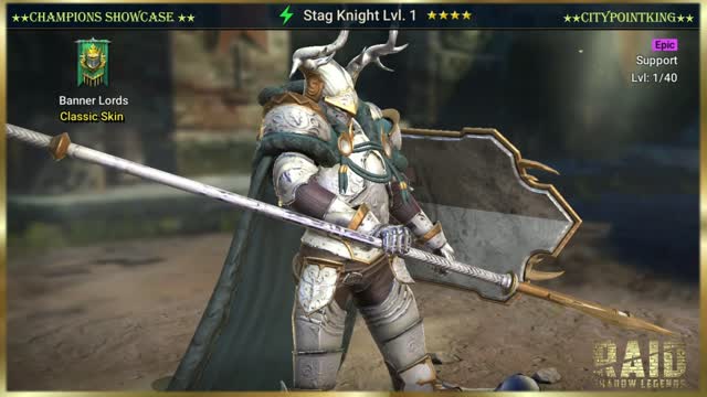 Raid Shadow Legends - Stag Knight - Classic Skin