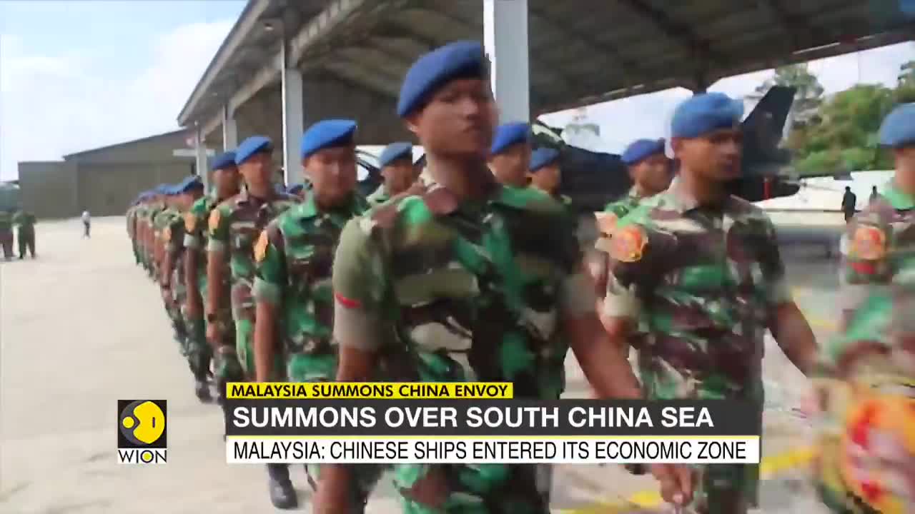 Malaysia summons Chinese envoy over South China Sea vessels| WION English News