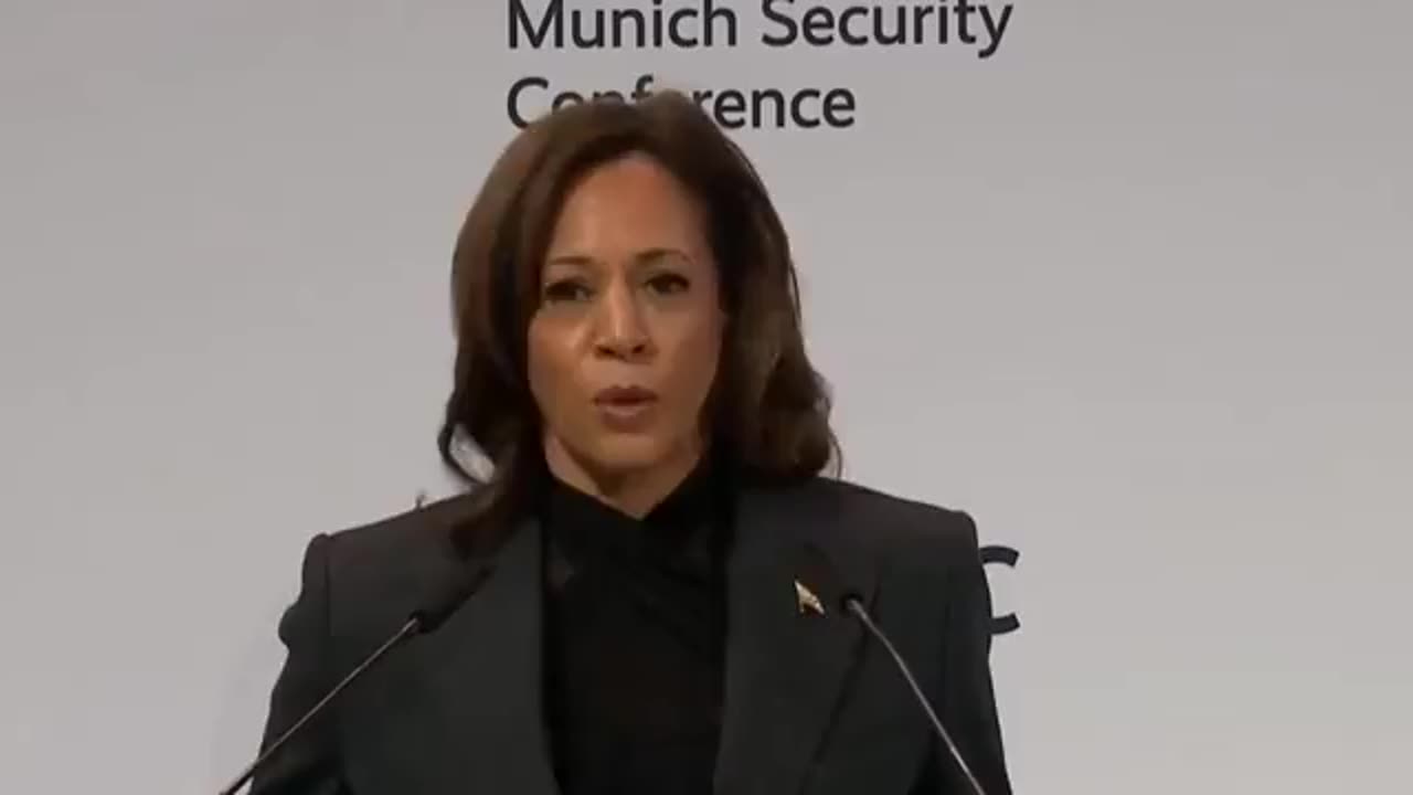 Kamalla Harris at the Munich Security Conference