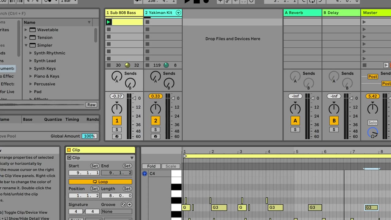 PRACTICE WITH ABLETON LIVE!