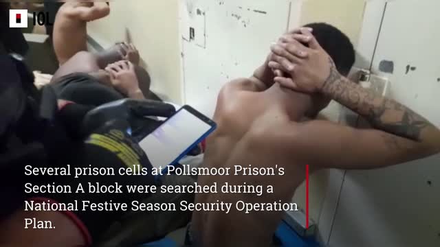 Watch: Raid at Pollsmoor Prison Inmates in Cape Town