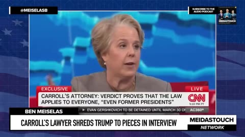 Carroll’s Lawyer SHREDS Trump TO PIECES in Interview after $83 Million Verdict