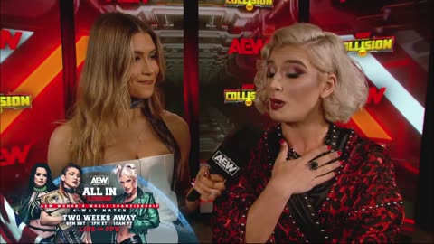 Toni Storm was not having it lmao 🤣🤣