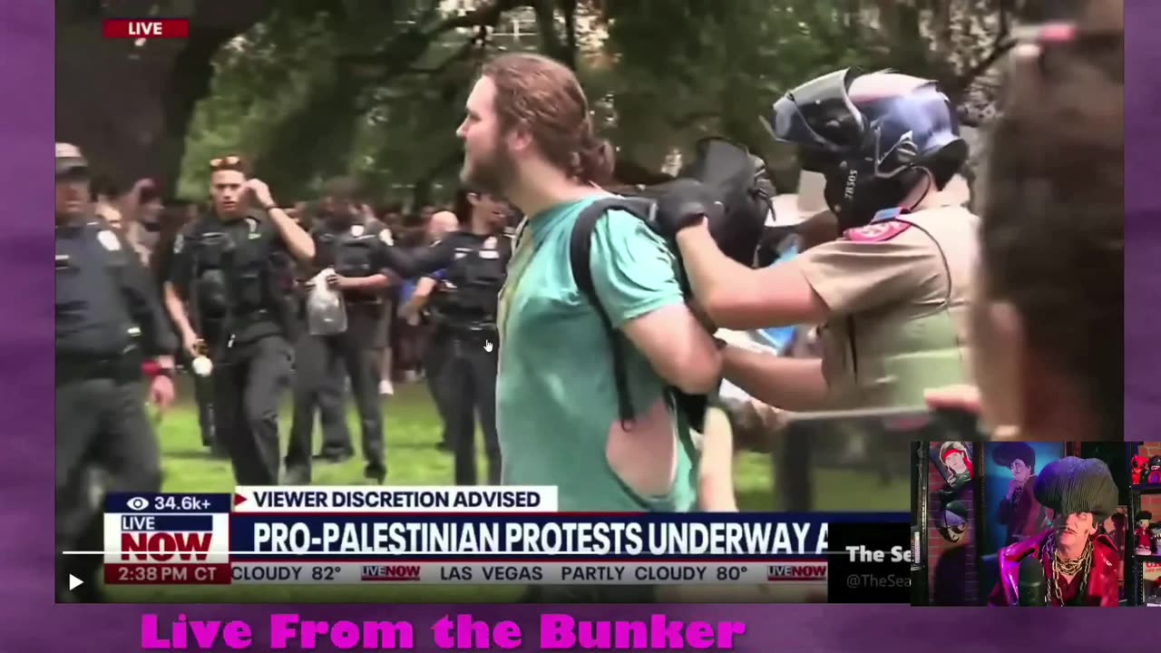 Police Crack Down on Pro-Palestinian Students in Austin Texas