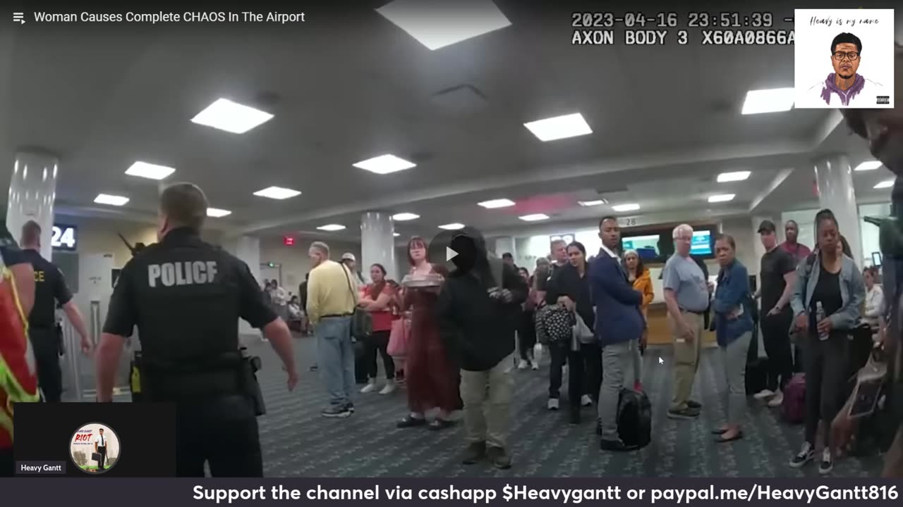 UNHINGED Woman Wreaks HAVOC In Airport!!!