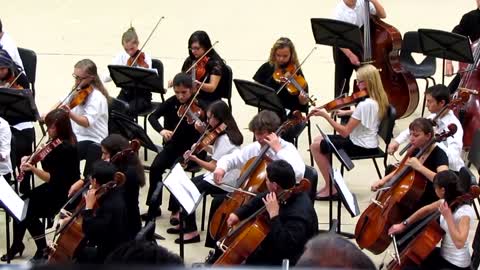 American Landscape by Soon Hee Newbold performed by NCNMMEA Honor Orchestra 2014