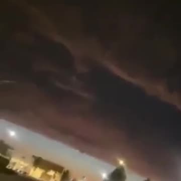 Scary toxic smoke over East Palestine, Ohio, US