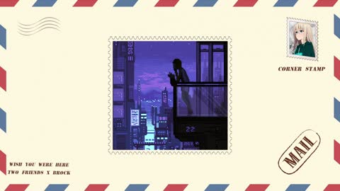 wish you were here - two friends X brock [OFFICIAL AUDIO]