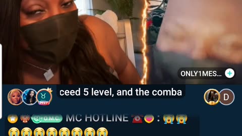 TOMIKAY LINES THE MESSY CALLER & READS HIM FOR FILTH