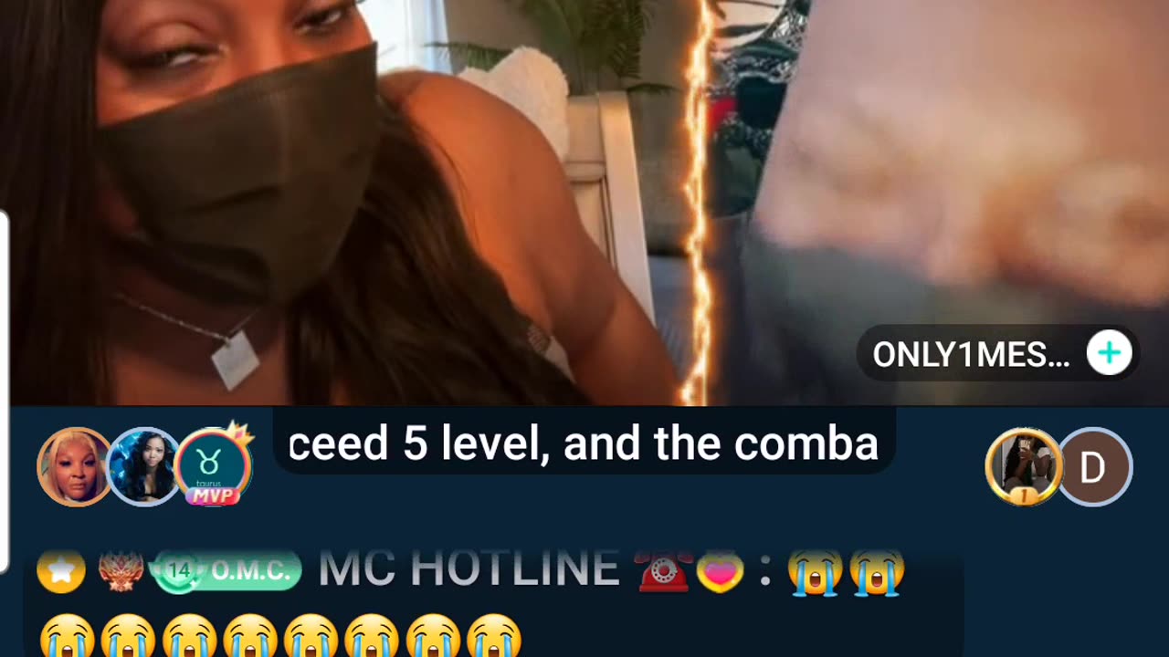 TOMIKAY LINES THE MESSY CALLER & READS HIM FOR FILTH