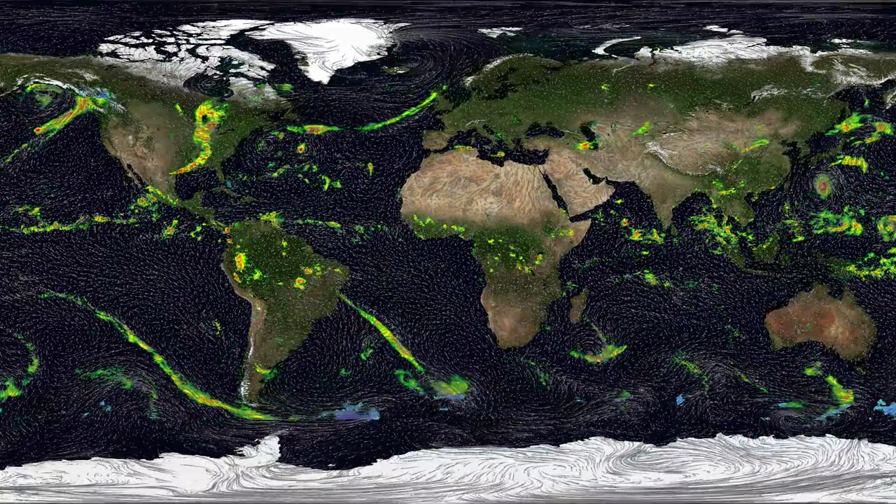 NASA’s Global Tour of Precipitation in Ultra HD (4K)