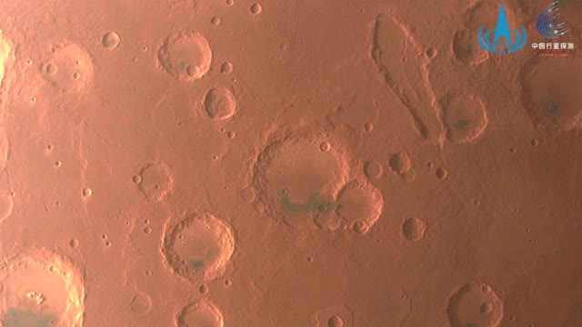 All of Mars captured by Chinese spacecraft