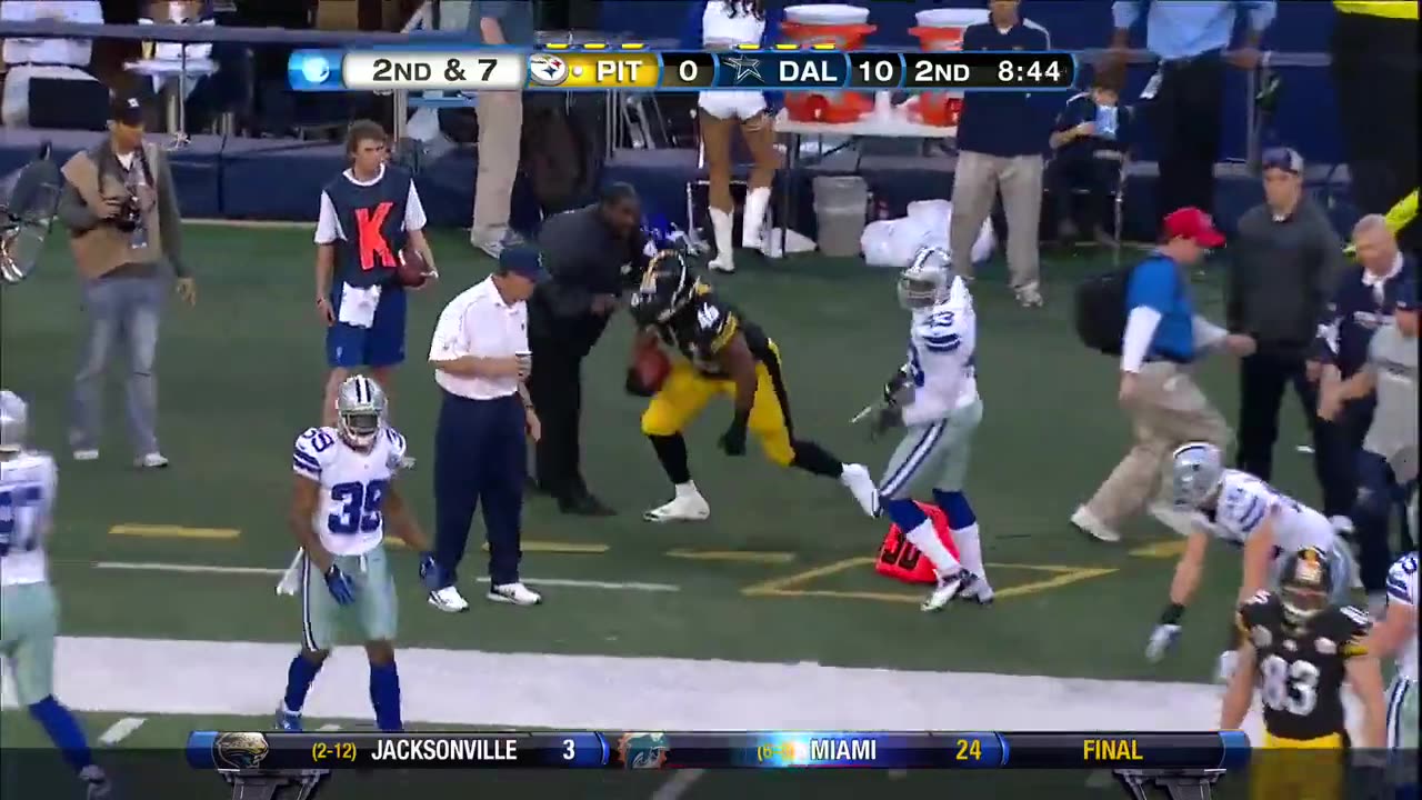 CONDENSED GAME... 2012 NFL Regular Season Week 15... 7-6 Pittsburgh Steelers @ 7-6 Dallas Cowboys