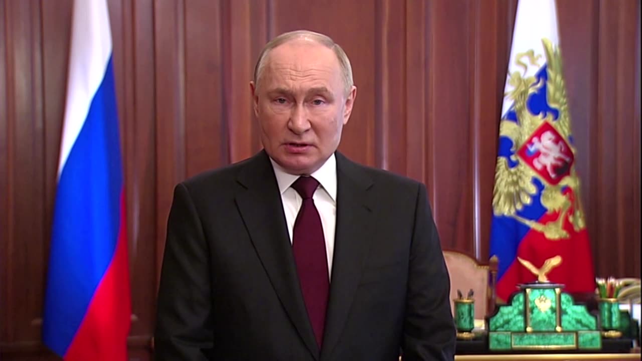 Putin asks voters to determine Russia's future