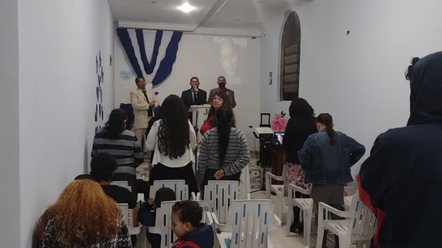 Culto de Santa Ceia No Dias Das Mães