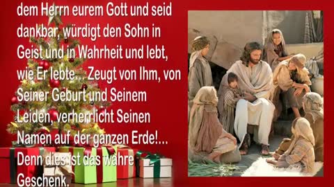 Warnung von Jesus betreffend Weihnachten & Traditionen 🎺 Die Trompete Gottes