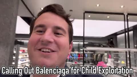 Alex Stein calling out Balenciaga for Exploiting Children