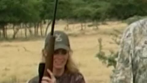 Black Buck Antelope taken at 225 yards from the Y.O. Ranch